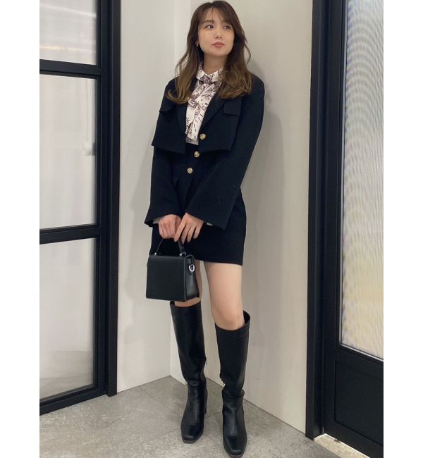 dazzlin「ジップスリーブポケットジャケット」|テーラードジャケット|