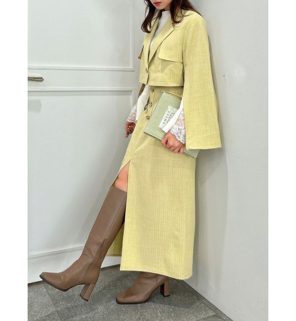 dazzlin「ジップスリーブポケットジャケット」|テーラードジャケット|