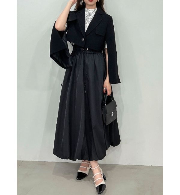 dazzlin「ジップスリーブポケットジャケット」|テーラードジャケット|