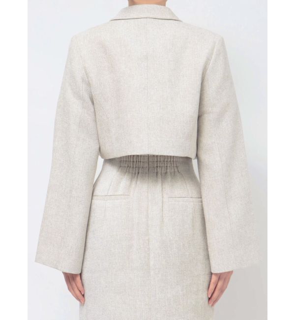 dazzlin「ジップスリーブポケットジャケット」|テーラードジャケット|