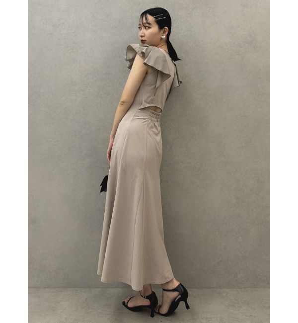 dazzlin「バックオープンフリルカットワンピース」|ワンピース|