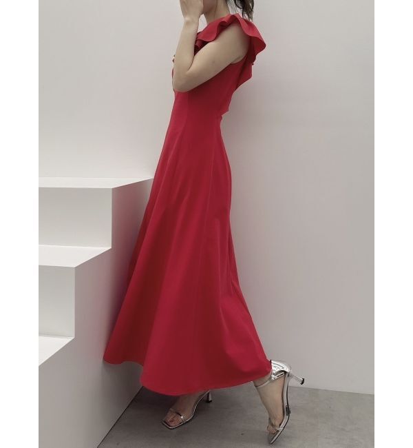 dazzlin「バックオープンフリルカットワンピース」|ワンピース|