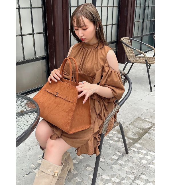 dazzlin「カタアキフリルミニワンピース」|ワンピース|