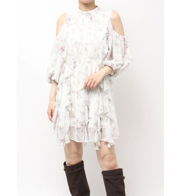 dazzlin「カタアキフリルミニワンピース」|ワンピース|