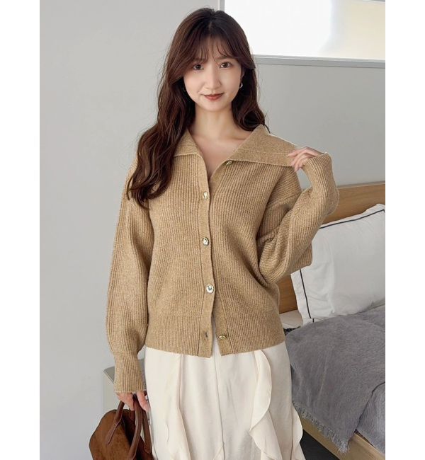 dazzlin「ビックカラーカーデ」|カーディガン|