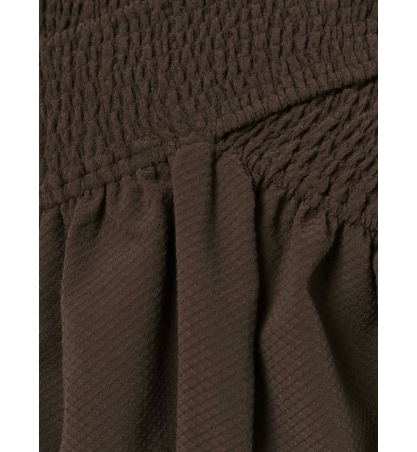 EMODA「シャーリングバンドショートトップ」|Tシャツ・カットソー|