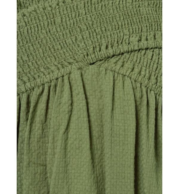 EMODA「シャーリングバンドショートトップ」|Tシャツ・カットソー|