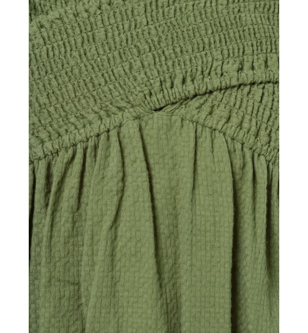 EMODA「シャーリングバンドショートトップ」|Tシャツ・カットソー|