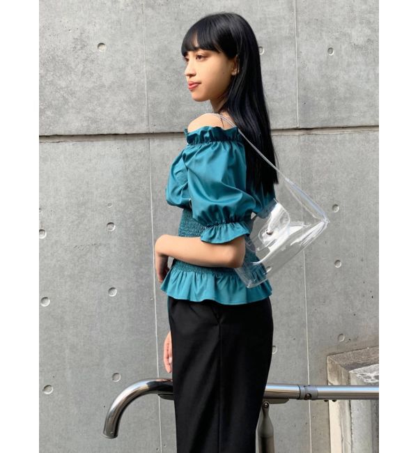 EMODA「マークウエストコルセットトップ」|Tシャツ・カットソー|