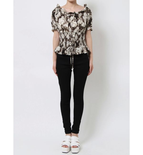 EMODA「マークウエストコルセットトップ」|Tシャツ・カットソー|