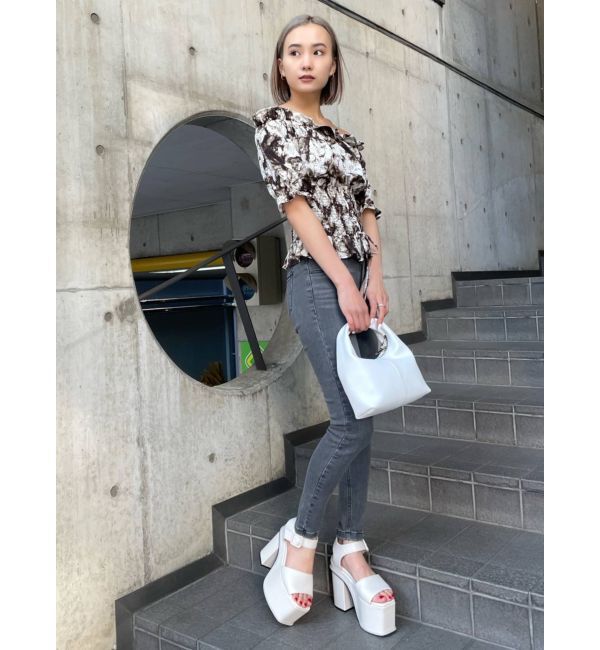 EMODA「マークウエストコルセットトップ」|Tシャツ・カットソー|