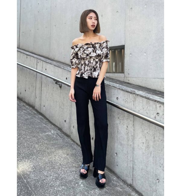 EMODA「マークウエストコルセットトップ」|Tシャツ・カットソー|