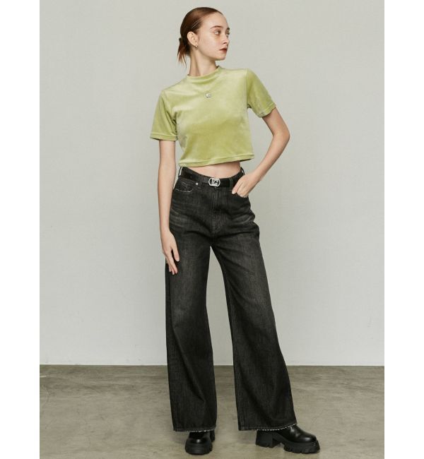 EMODA「ハイネックベロアトップス」|Tシャツ・カットソー|