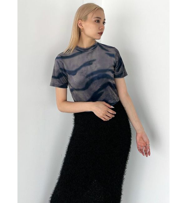 EMODA「ハイネックベロアトップス」|Tシャツ・カットソー|