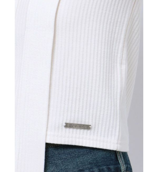 EMODA「スリムタイボタントップ」|Tシャツ・カットソー|