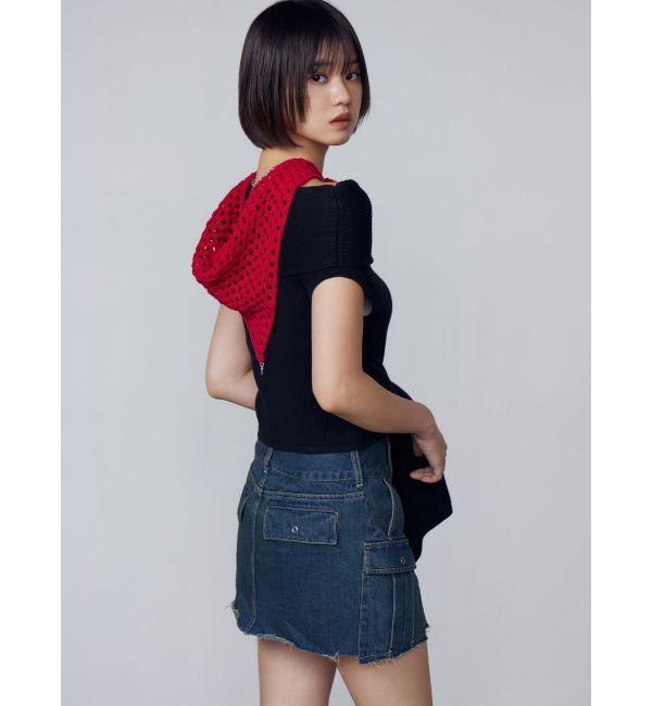 EMODA「デニムボックスミニスカート」|スカート|