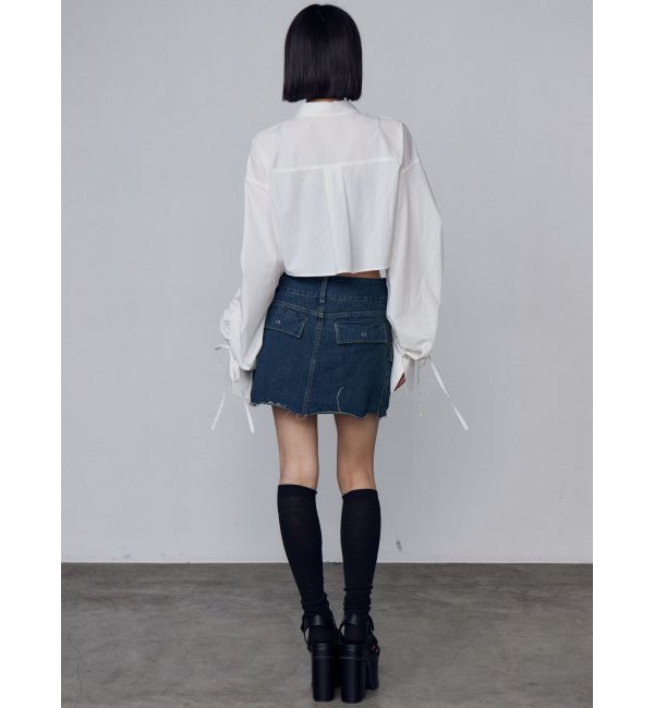 EMODA「デニムボックスミニスカート」|スカート|