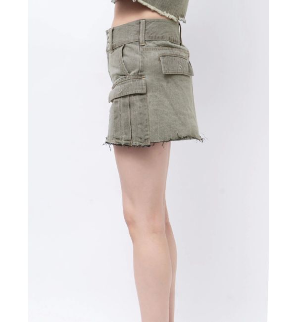 EMODA「デニムボックスミニスカート」|スカート|