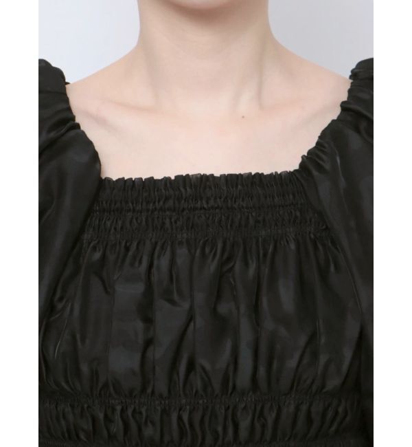 MERCURYDUO「オパールボリュームスリーブチュニック」|シャツ・ブラウス|