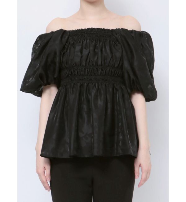 MERCURYDUO「オパールボリュームスリーブチュニック」|シャツ・ブラウス|