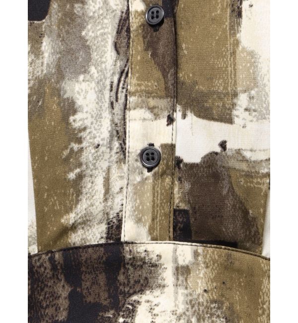 MURUA「ニュアンスパターンマキシワンピース」|ワンピース|