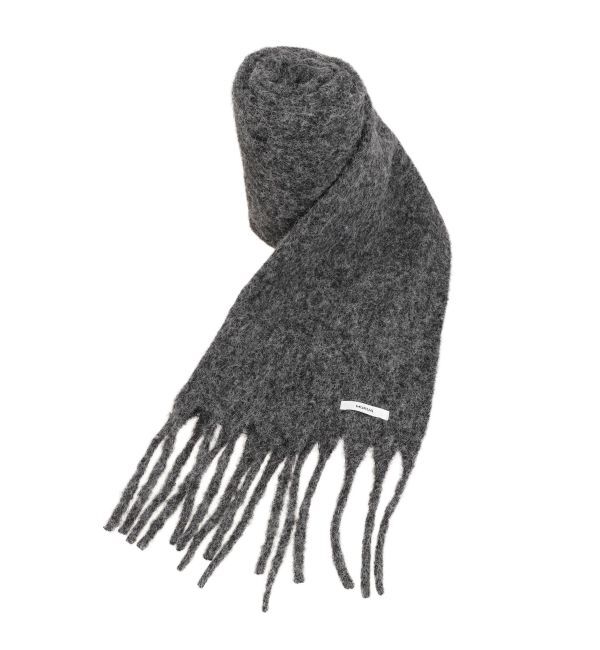 MURUA「ウールライクフリンジマフラー」|マフラー|