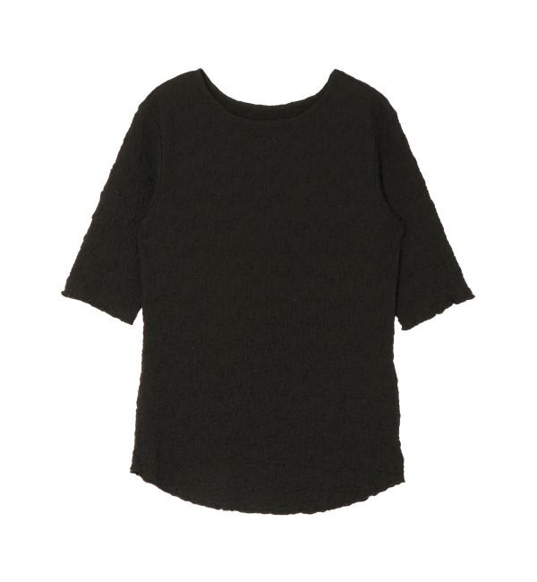 Ungrid「カットジャカードフィットTee」|Tシャツ・カットソー|