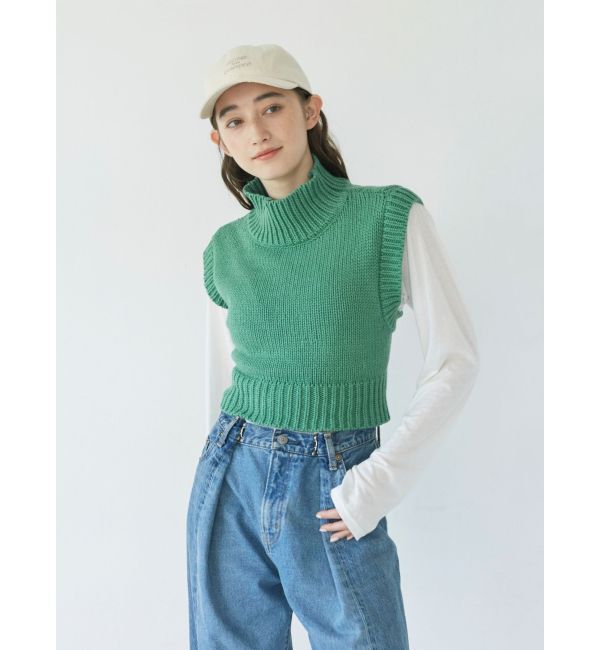 Ungrid「バックレースアップニットセットワンピース」|ワンピース|