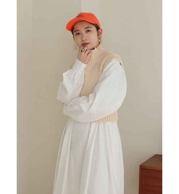 Ungrid「バックレースアップニットセットワンピース」|ワンピース|