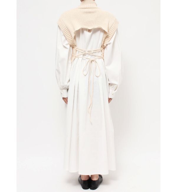 Ungrid「バックレースアップニットセットワンピース」|ワンピース|