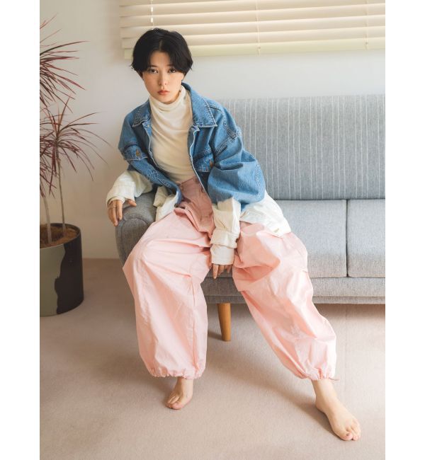 Ungrid「ハイネックシアーロングスリーブTee」|Tシャツ・カットソー|