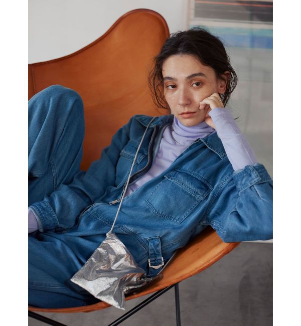 Ungrid「ハイネックシアーロングスリーブTee」|Tシャツ・カットソー|