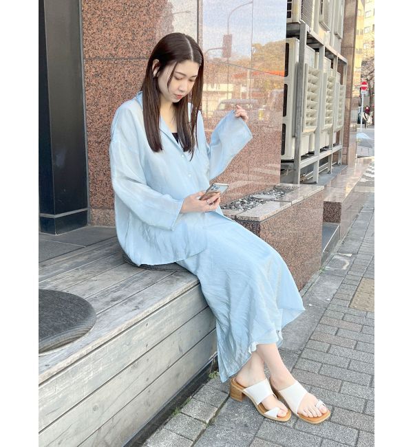 Ungrid「フィットサテンスカート」|スカート|