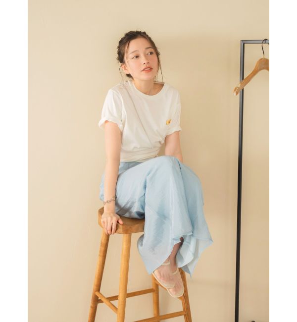 Ungrid「フィットサテンスカート」|スカート|