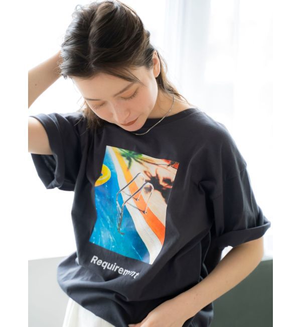 Ungrid「フォトビッグロゴTee」|Tシャツ・カットソー|