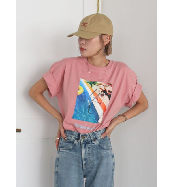 Ungrid「フォトビッグロゴTee」|Tシャツ・カットソー|