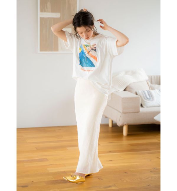 Ungrid「フォトビッグロゴTee」|Tシャツ・カットソー|