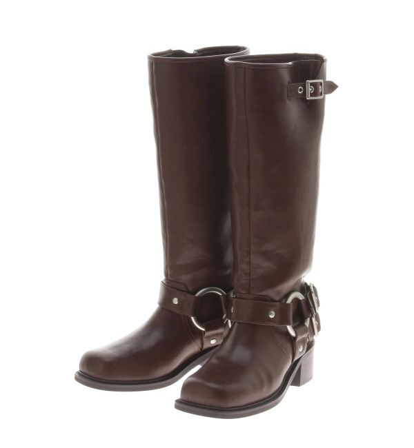 Ungrid「エンジニアロングブーツ」|ロングブーツ|