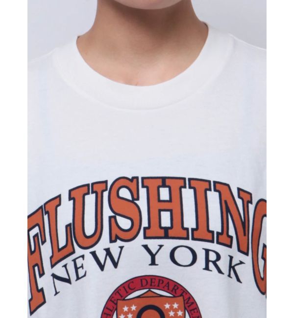 Ungrid「カレッジロゴビッグTee」|Tシャツ・カットソー|