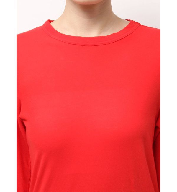 Ungrid「ハイツイストシアーロングスリーブTee」|Tシャツ・カットソー|