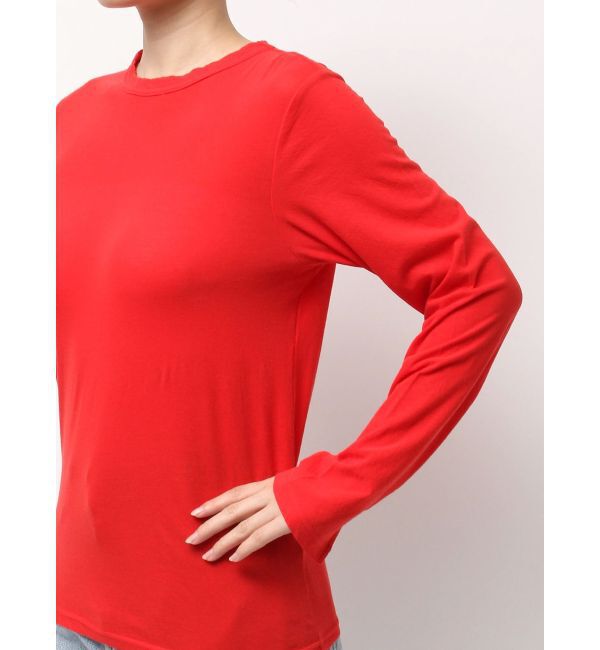 Ungrid「ハイツイストシアーロングスリーブTee」|Tシャツ・カットソー|