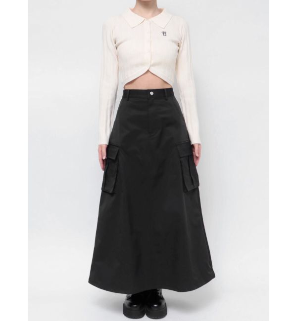 EVRIS「マルチドロストカーゴロングスカート」|スカート|