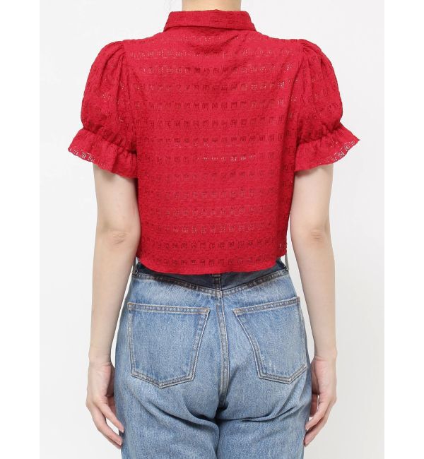 jouetie「レースパフスリーブブラウス」|シャツ・ブラウス|