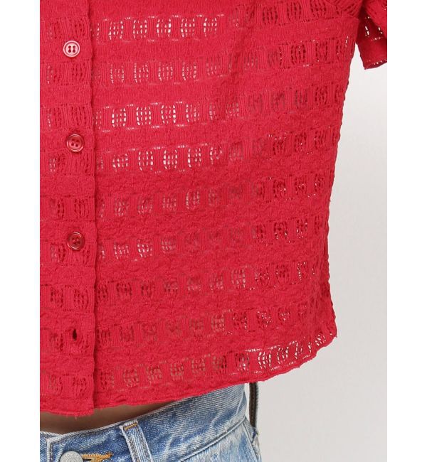 jouetie「レースパフスリーブブラウス」|シャツ・ブラウス|