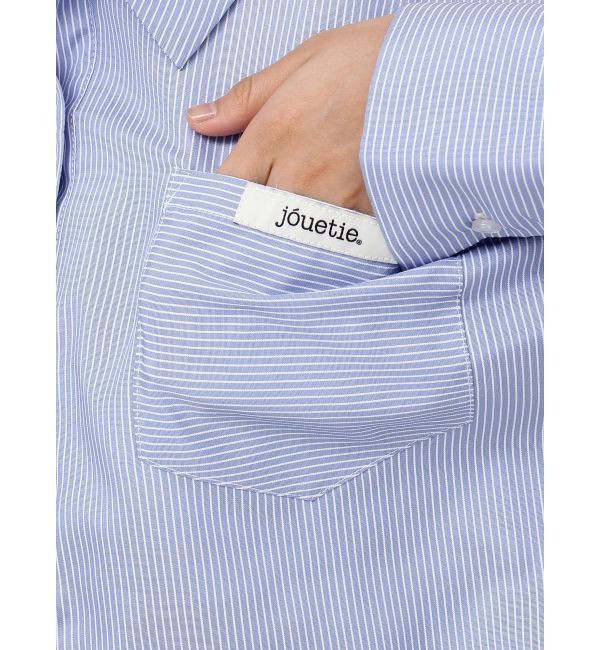 jouetie「ヘムフリルチュニックシャツ」|シャツ・ブラウス|