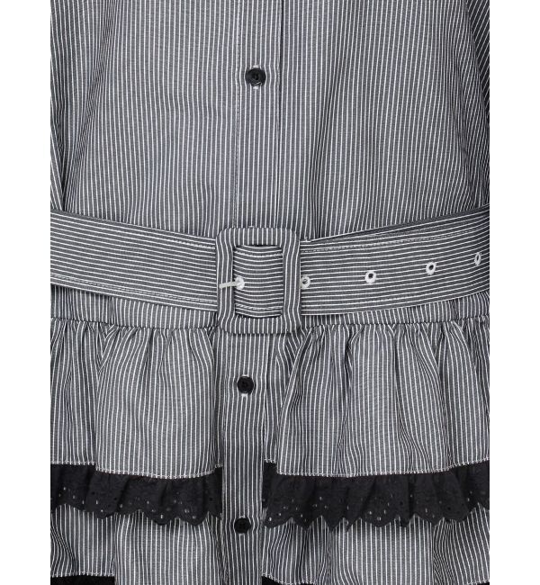 jouetie「ヘムフリルチュニックシャツ」|シャツ・ブラウス|