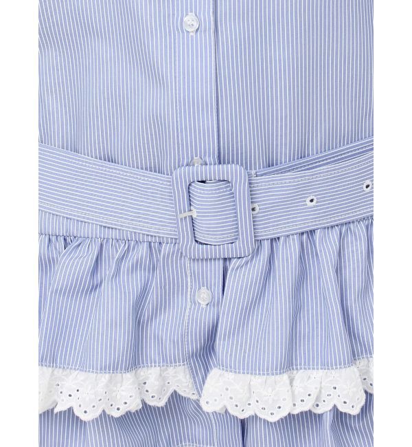 jouetie「ヘムフリルチュニックシャツ」|シャツ・ブラウス|