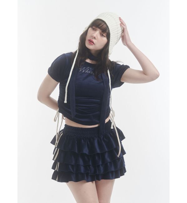 jouetie「ベロアチョーカートップス」|Tシャツ・カットソー|