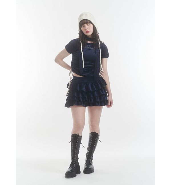 jouetie「ベロアチョーカートップス」|Tシャツ・カットソー|