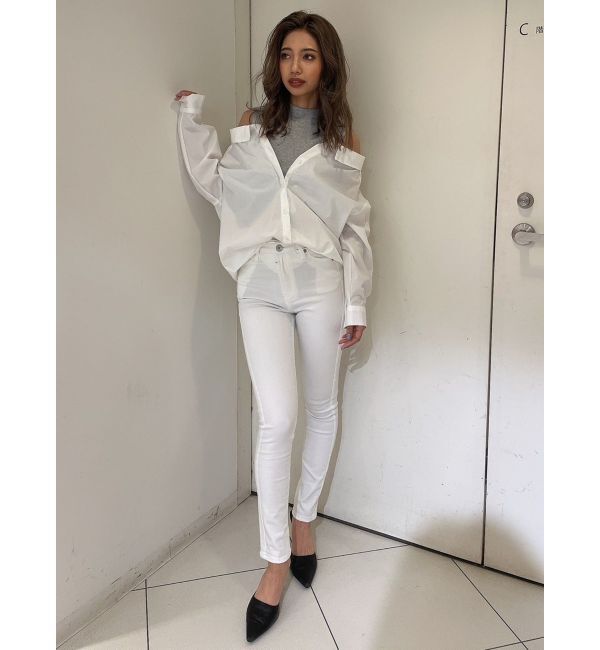 GYDA「ドッキングオフショルチュニックシャツ」|シャツ・ブラウス|